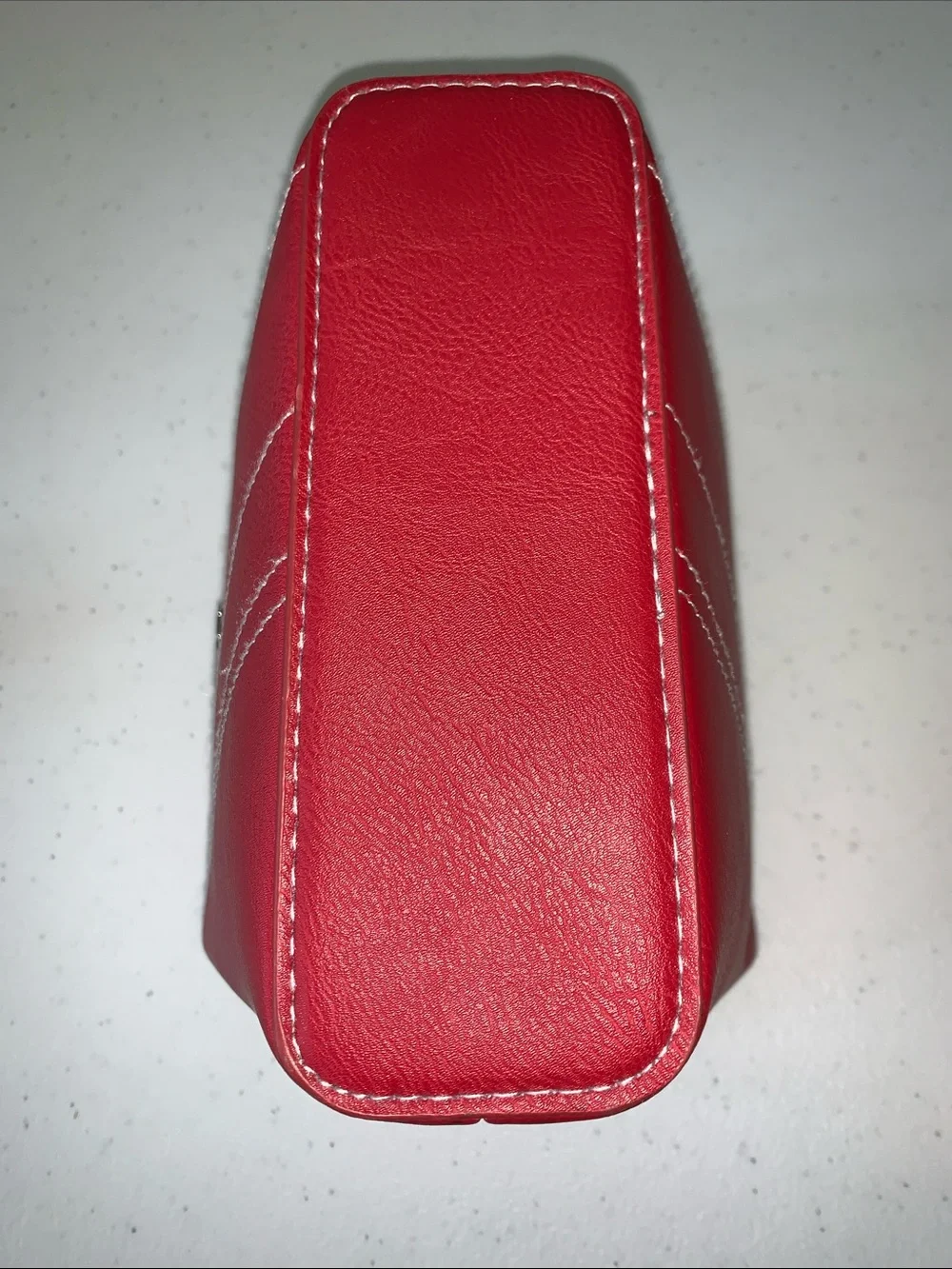 American Airlines AA toiletry cosmetic bag brand new red with white stitching